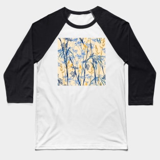 Wild grasses - beige-blue Baseball T-Shirt